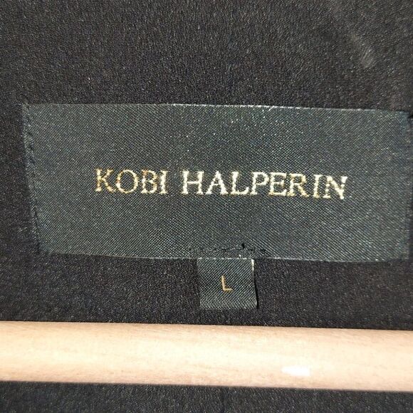 Kobi Halperin Dana Floral One-Button Silk Blazer L - Picture 6 of 13